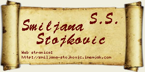 Smiljana Stojković vizit kartica